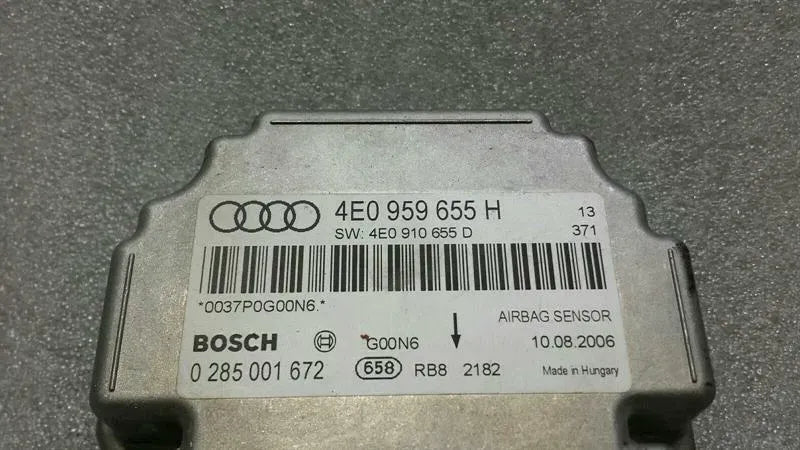 Audi S8 D3 A8 Safety Module ECU 4E0959655H Air Control Unit SRS