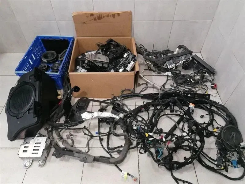19-23 FORD MUSTANG MK6 S550 ELECTRONIC MODULE MAIN WIRING + ALL MODULES SET