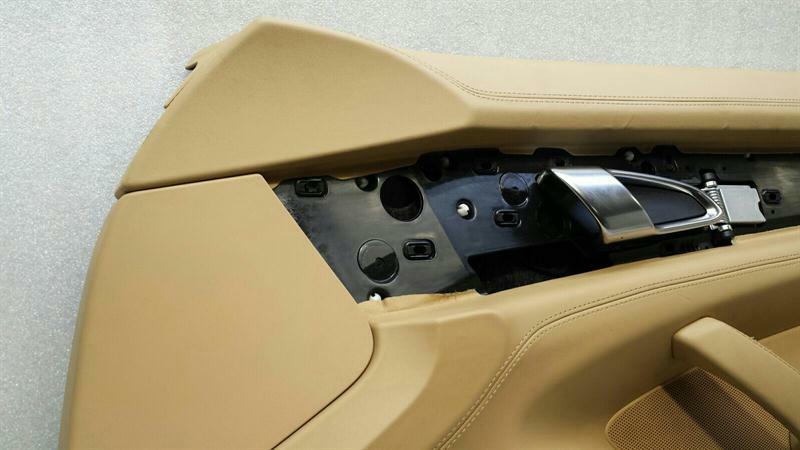 Porsche Panamera 970 Card Front Right Full Leather Door Panel Front Right