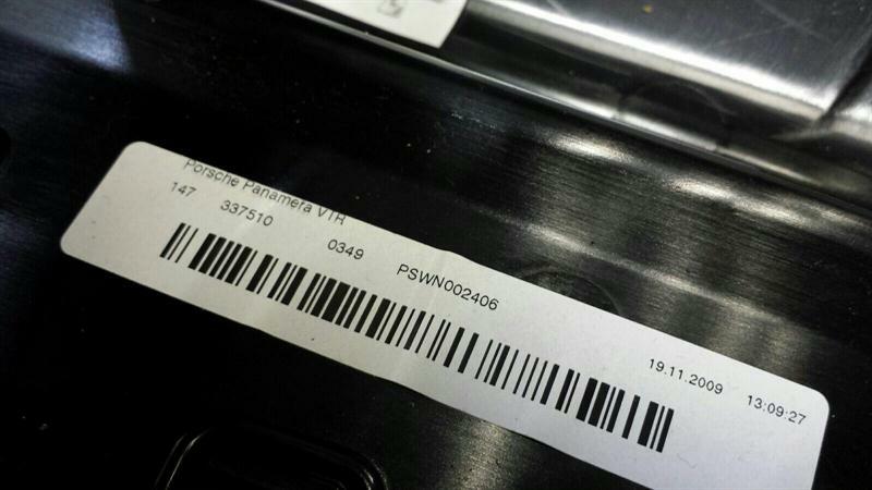 Porsche Panamera 970 Card Front Right Full Leather Door Panel Front Right