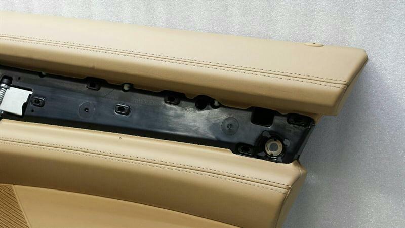 Porsche Panamera 970 Card Front Right Full Leather Door Panel Front Right