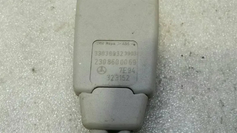 Mercedes SL R230 left belt buckle A2308600069 belt buckle left grey