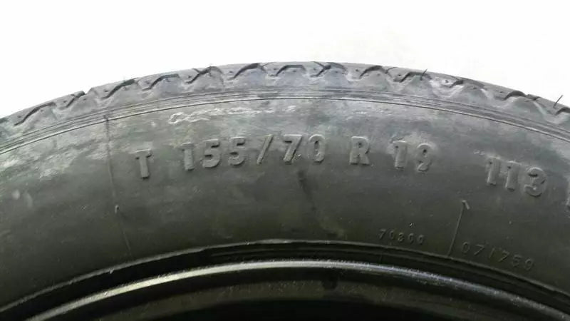 Mercedes CL W216 Spare Wheel A2214000202 Notrad Reserved 4.5Bx19H2 ET35 5x112