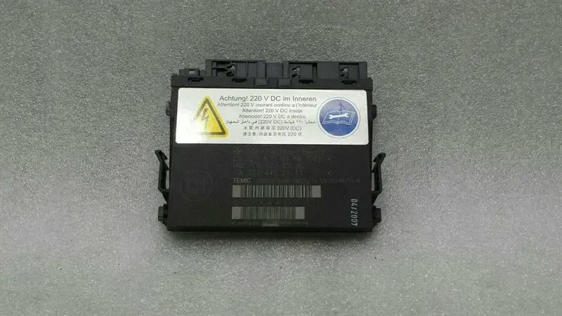 Mercedes CL W216 Left Rear Seat Module A2218709186 Seat Control Unit Rear Left