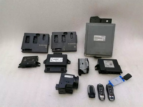 Porsche Cayenne 958 92a Engine ECU 7P5906033A Engine Control Unit CFT 4.8 V8 TURBO