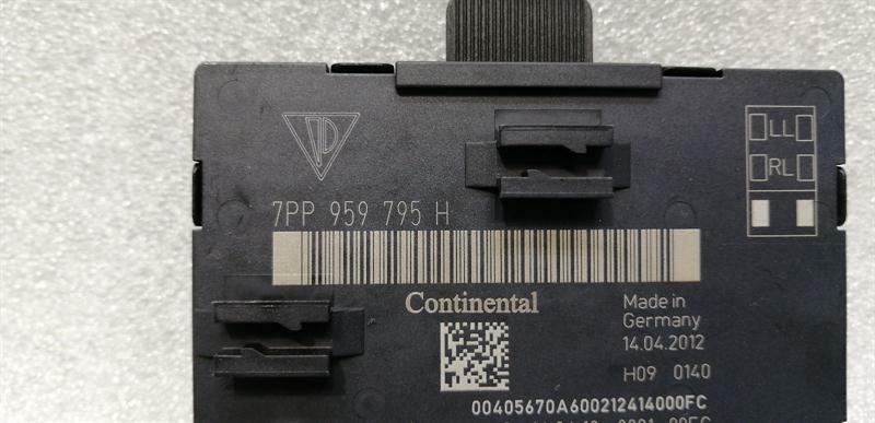 Porsche Panamera 970 rear left door module 7pp959795h control unit rear left