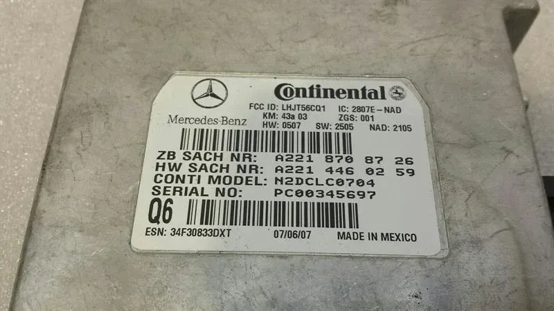 Mercedes E Class W211 Phone Module A2214460259 Communication Control Unit