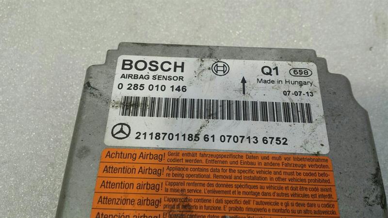 Mercedes E Class W211 Safety Module ECU A2118701185 Air Control Unit SRS