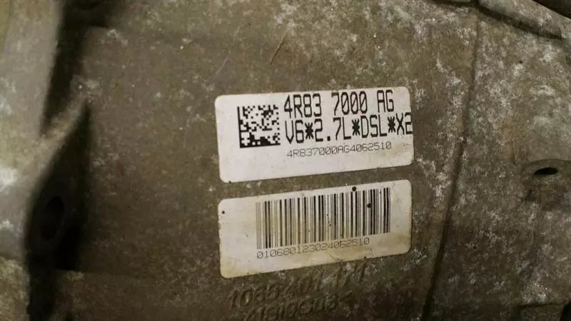 Jaguar S-Type 4R83-7000-AG 2.7 DIESEL Gearbox 4R837000AG Transmission AUTOMATIC CAR