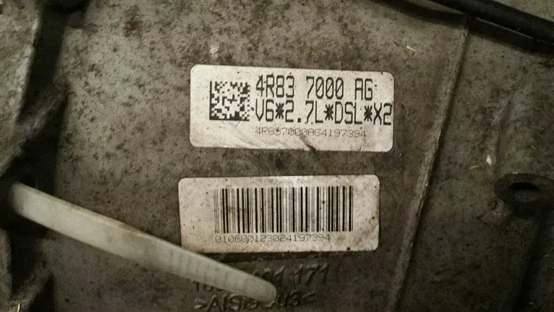 JAGUAR S-type AUTOMATIC CAR 2.7 DIESEL Gearbox 4R83-7000-AG Transmission