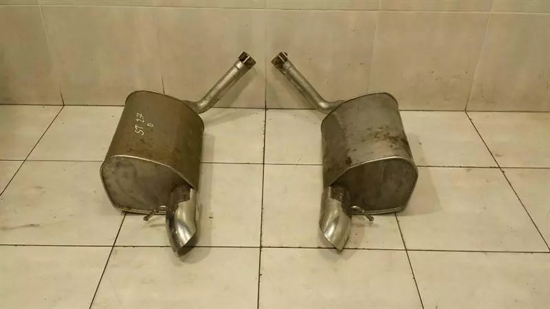 Jaguar S-type diesel exhaust silencer 4R83-5232-AC exhaust silencer L + R
