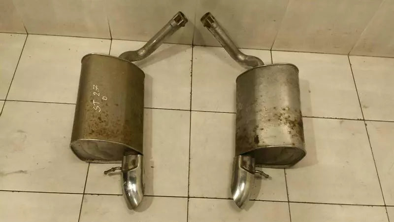 Jaguar S-type diesel exhaust silencer 4R83-5232-AC exhaust silencer L + R