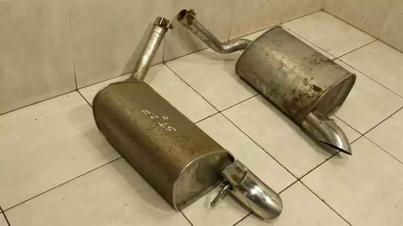 Jaguar S-type diesel exhaust silencer 4R83-5232-AC exhaust silencer L + R