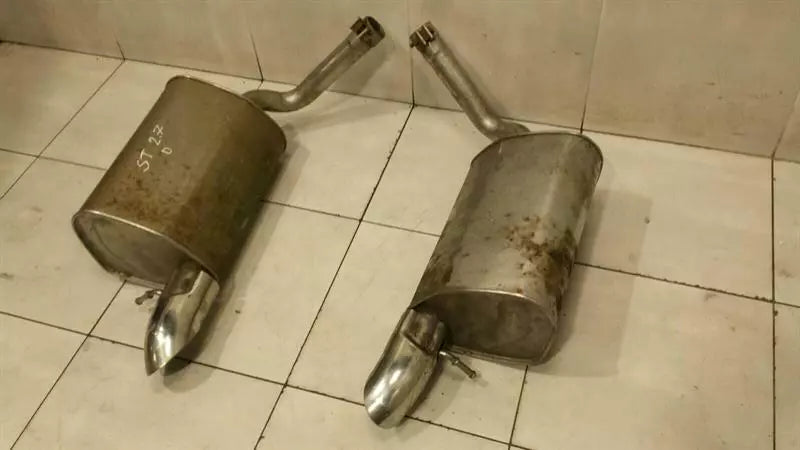 Jaguar S-type diesel exhaust silencer 4R83-5232-AC exhaust silencer L + R