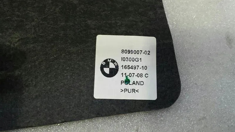 BMW 6 Series E63 left seat lordosis pad 8099007 seat valve pump left