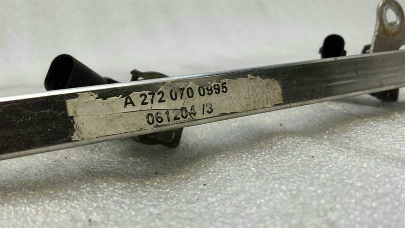 Mercedes SLK R171 Fuel Rail A2720701795 Fuel Injection Moulding Pipe Distributor M272 V6