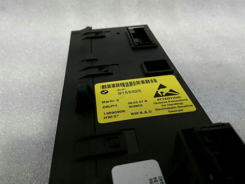BMW 6 Series E63 switch block 9155325 switch block seat heat seat heating PDC