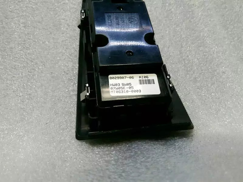BMW 6 Series E63 Main Window Switch 8029907 Power Window Switch.