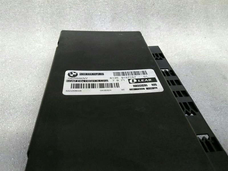 BMW 6 Series E63 Geataway Module 9157157 KGM Control Unit