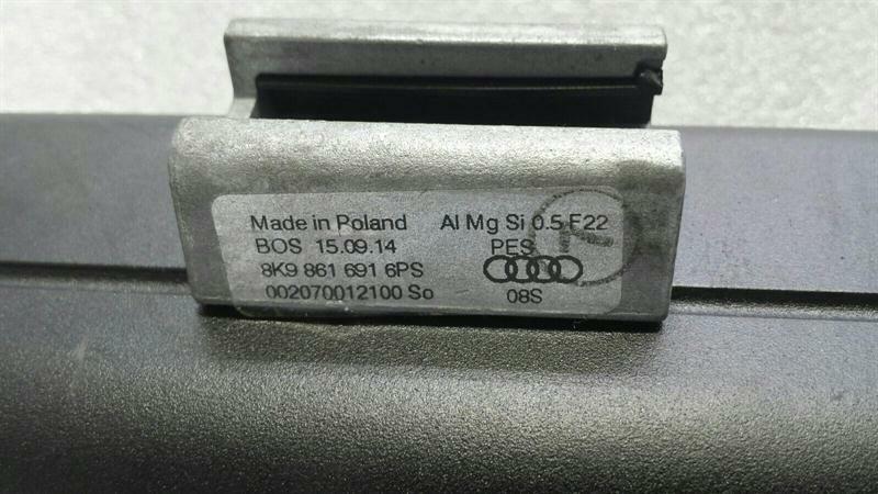 Audi A4 8K cargo roller blind 8K9861691 partition cargo compartment cover
