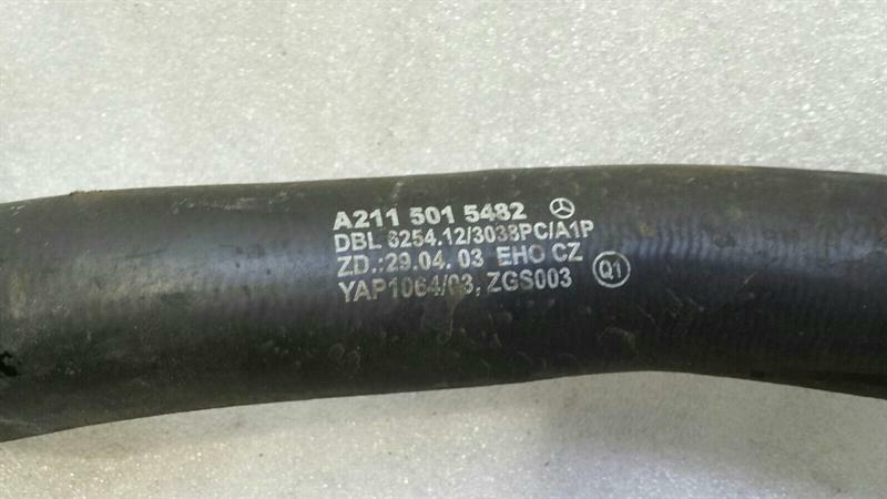 Mercedes CLS W219 Intercooler Pipe A2115015482 Pressure Tube Intercooler Tube OM642