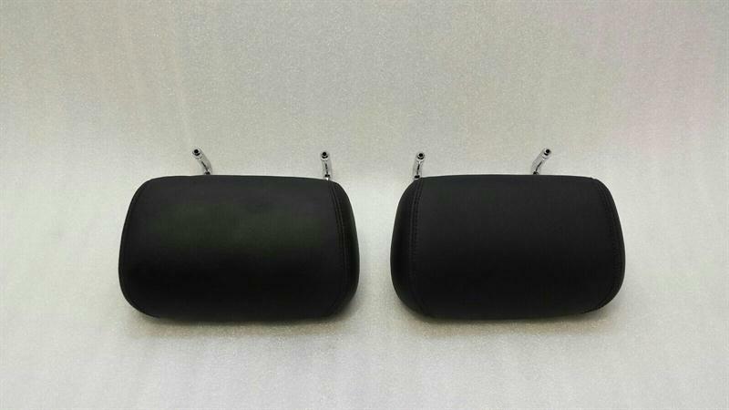 Mercedes CL W216 Rear Headrests Pair A2169700550 Headrest Rear Set Black