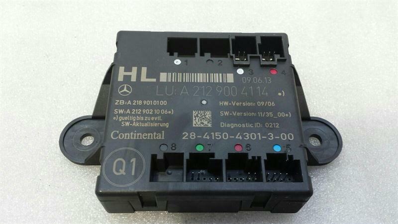 Mercedes E Class W212 Rear Left Door Module A2129004114 Door Control Unit Left