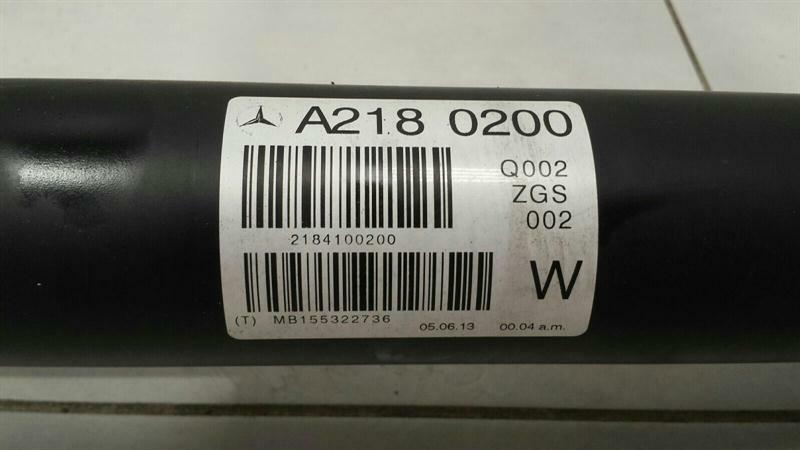 Mercedes E Class W212 prophesent A2184100200 gimbal shaft M157 E63 AMG