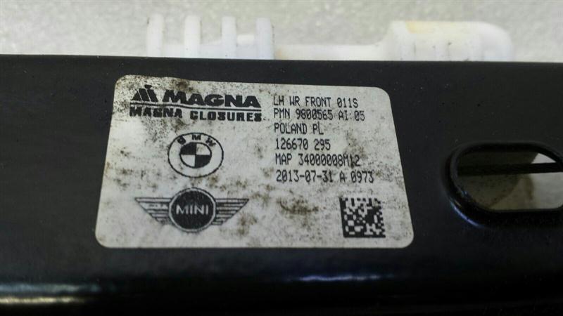Mini Countryman S R60 Left Front Door Winder 9800565 Window Regulator Front Left