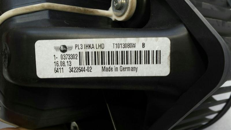 Mini Countryman S R60 Heater Blower 3422644 Motor Heater Blower