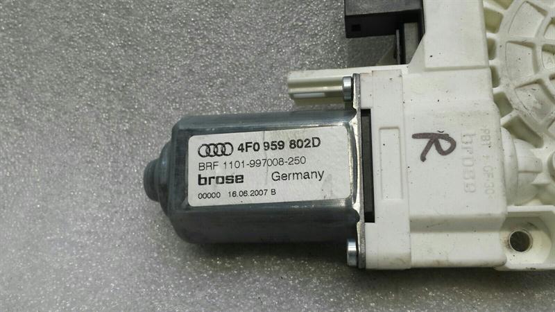 Audi S5 8T right door window motor 4F0959802D window regulator motor right