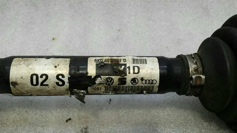 Audi S5 8T Left Front Drive Shaft 8K0407271D Drive Shaft Front Left