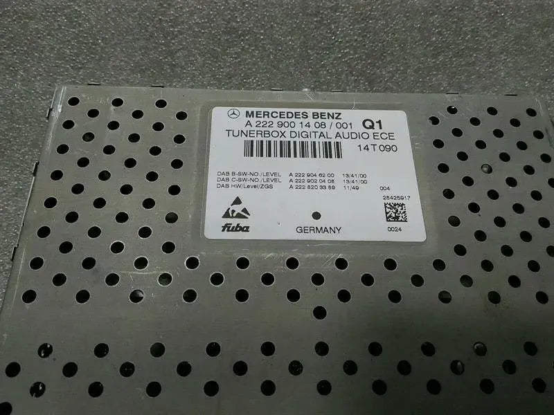 MERCEDES C CLASS W205 ELECTRONIC MODULE A2229001408 ECU TUNER AUDIO