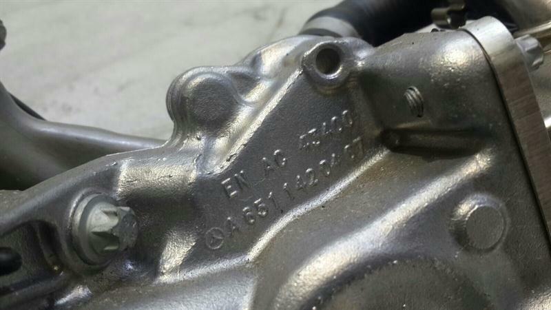 2014 MERCEDES C Class W205 W212 EGR Cooler A6511400675 EGR Exhaust Gas Recirculation CDi