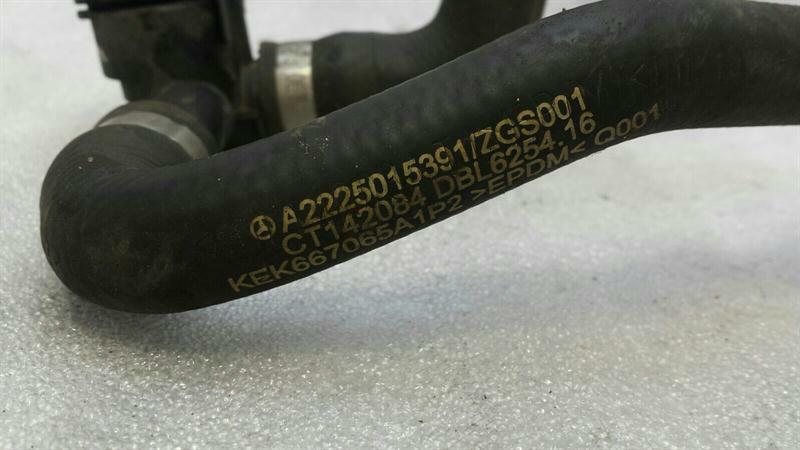 Mercedes S-class W222 Cooling Pipe A2225015391 Cooling Water Hose Hose