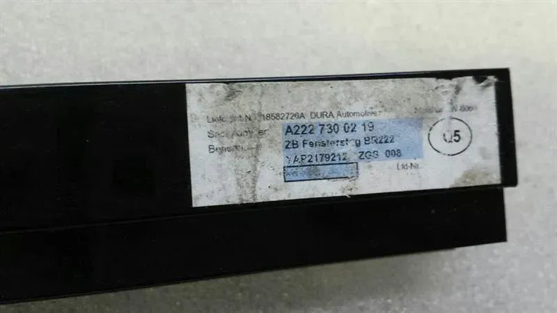 Mercedes S-Class W222 Right Body Moulding A2227300219 Strip Right