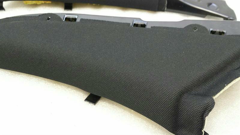 Mercedes S-Class W222 C Post Covers A2226904104 C Pillar Cover Set Black