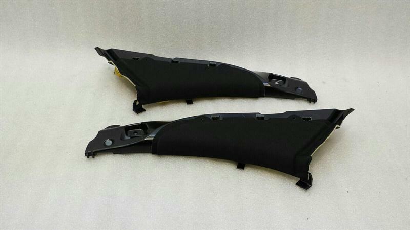 Mercedes S-Class W222 C Post Covers A2226904104 C Pillar Cover Set Black