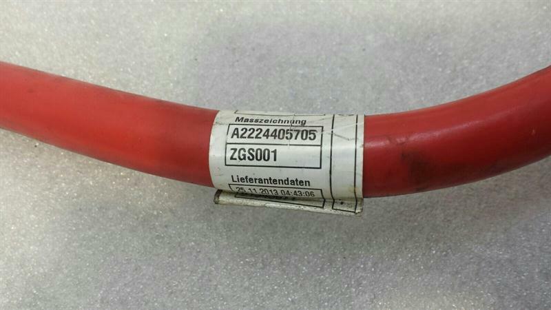 Mercedes S-Class W222 Battery Cable A2224405705 Battery Wiring Harness