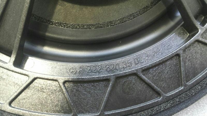 Mercedes S-Class W222 Speaker A2228203502 Loudspeakers