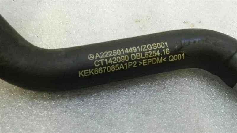 Mercedes S-Class W222 Cooling Pipe A2225014491 Cooling Water Hose Hose