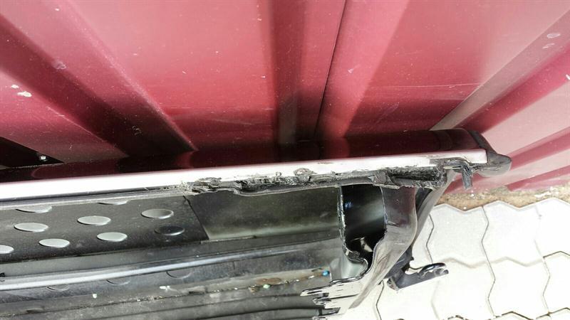 Porsche Cayenne 957 left front door 95553101106GRV door front left