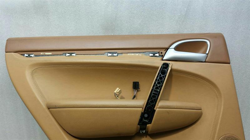 Porsche Cayenne 957 door card RL 95555516905PBU door panel rear full leather