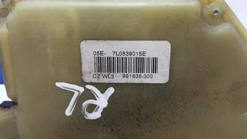 Porsche Cayenne 957 RLH door lock 7L0839015E door lock rear left