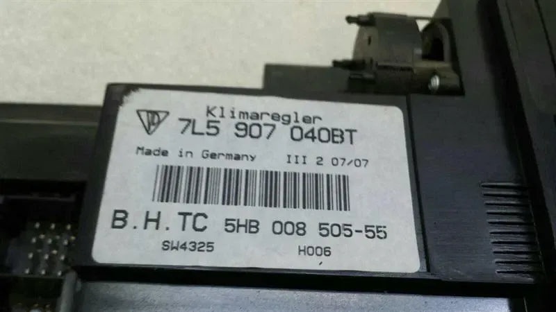 Porsche Cayenne 957 Car Climate Control 7L5907040BT Climate Control Panel