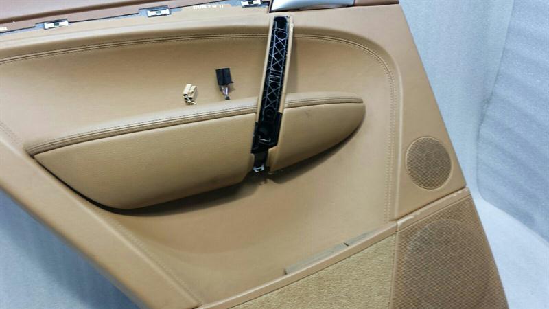 Porsche Cayenne 957 door card RL 95555516905PBU door panel rear full leather