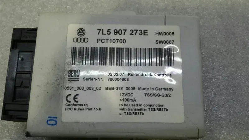 Porsche Cayenne 957 Tyre Pressure Module 7L5907273E Tire Pressure Control Module