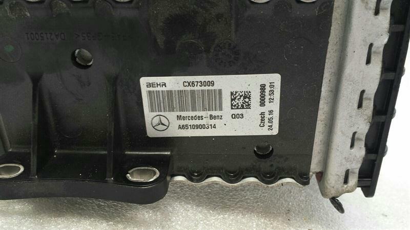 Mercedes C Class W205 Intercooler A6510900314 Intercooler OM651