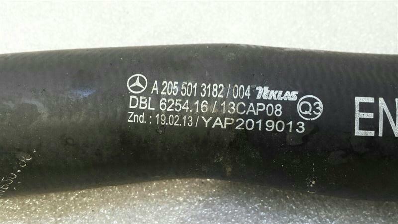 Mercedes C Class W205 Cooling Pipe A2055013182 Coolant Hose Hose OM651