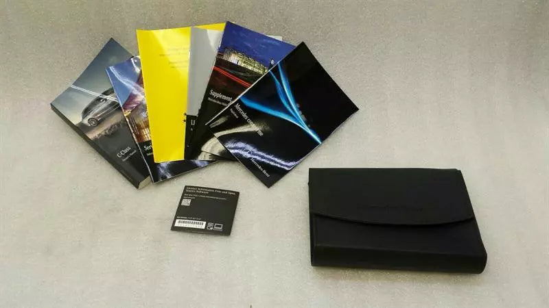 Mercedes C Class W205 Manual Service Booklet Car Maintenance Manual Touring